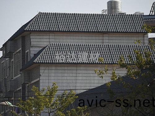 高檔(dang)小(xiao)區(qu)屋麵(mian)